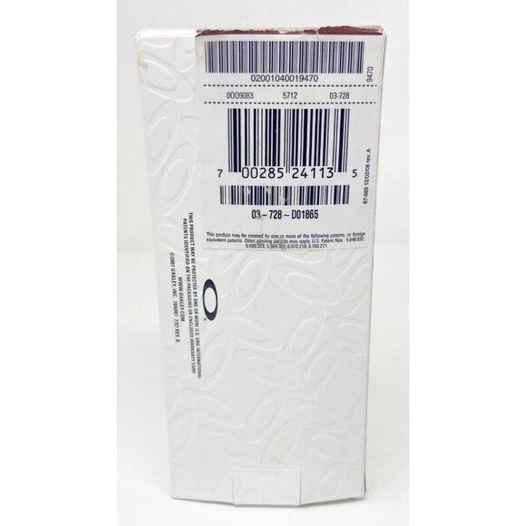 Oakley Flaunt Cinder Red Frame with Grey Lenses NEW in box - Picture 7 of 7